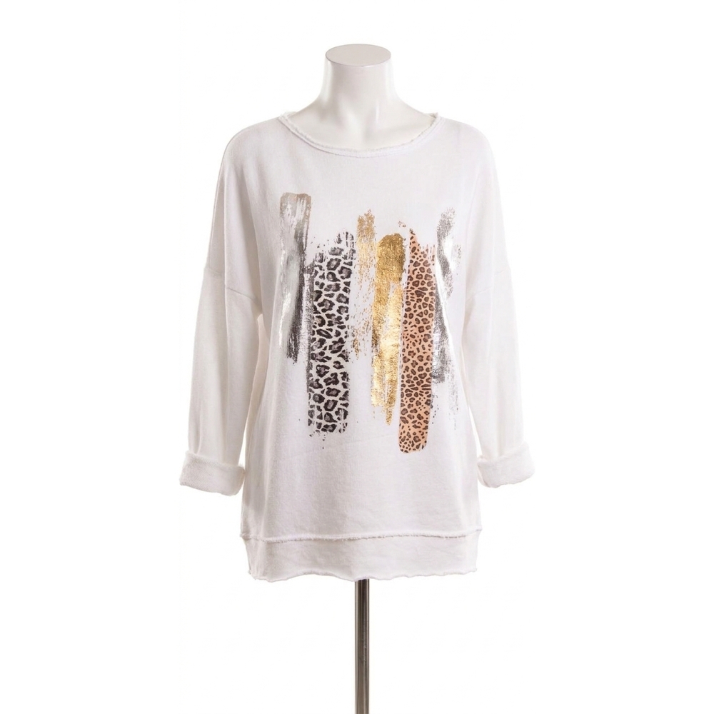NEW GIGI MODA stassi sweater in white